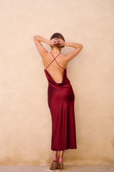 Tuscan Romance strapless dress